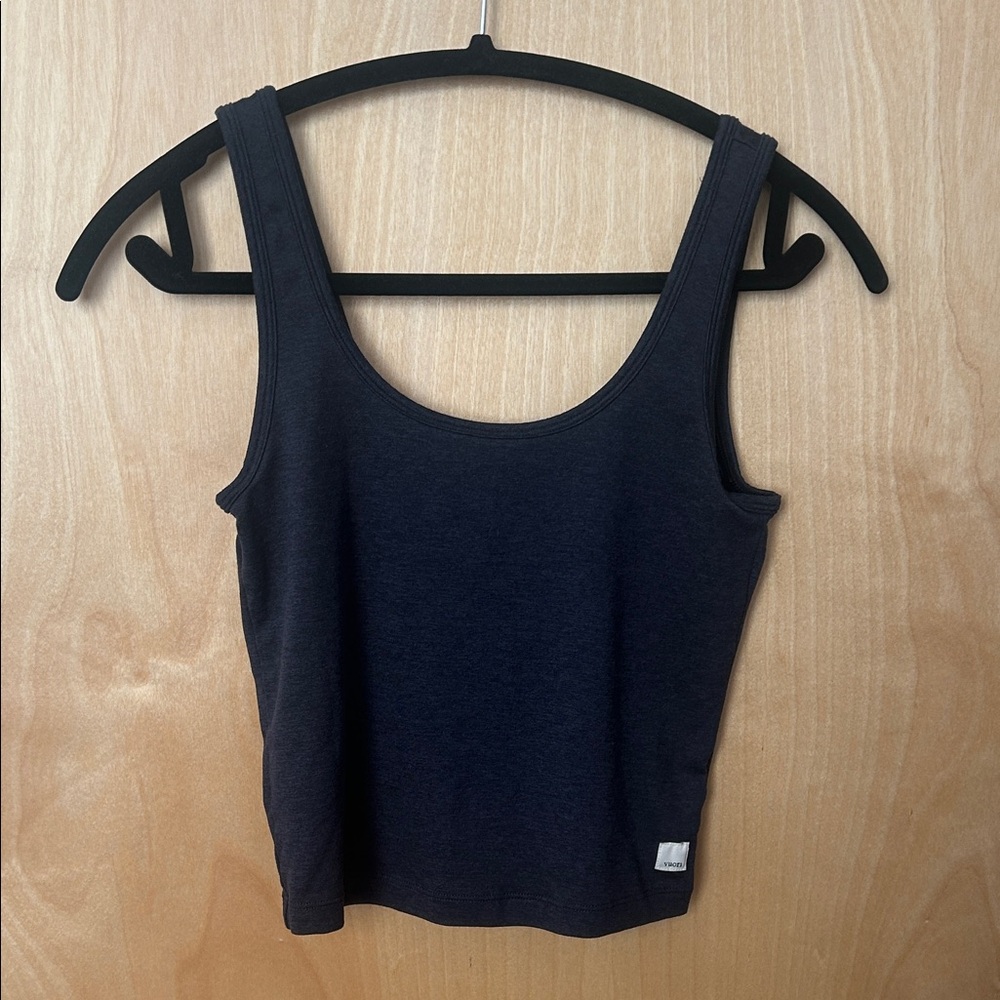 Vuori crop tank - Small - Navy